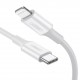 Ugreen 10493 cable USB 1 m USB C USB C/Lightning Blanco